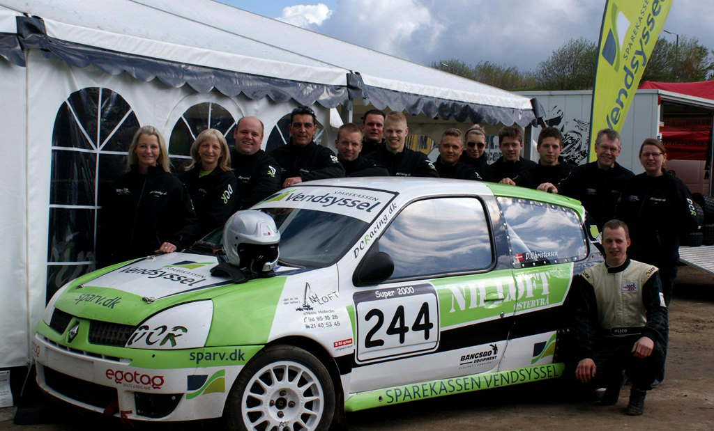 Team DC Racing fik et fornuftigt udgangspunkt i NEZ-premieren.
(Foto: Kim Lauritsen, DCR)